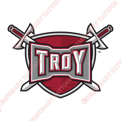 Troy Trojans Customize Temporary Tattoos Stickers NO.6599